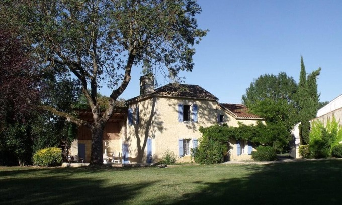 Valence-sur-Baise Casa | Propiedad 5 *, piscina climatizada, tenis, golf, gimnasio, parque de 1.2 ha