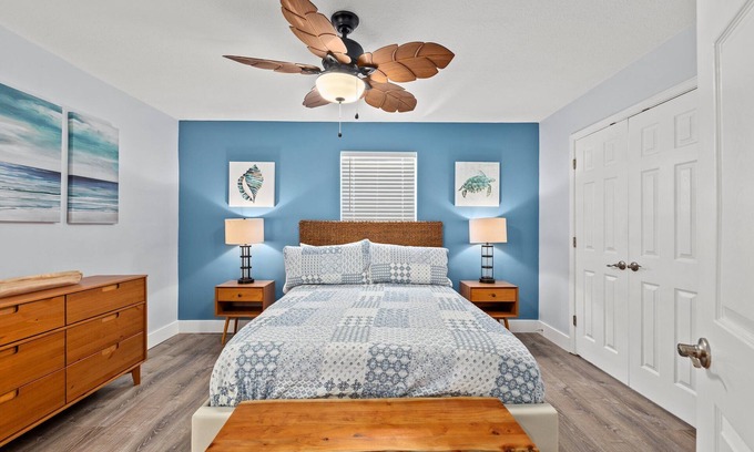 Bahama Beach Casa | 500 Feet to the beach, charming costal decor!