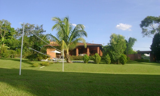 Interior de Sao Paulo Casa | Zona verde de 5000m2. descanso y diversao de familiares y amigos, tomar 1 hora SP