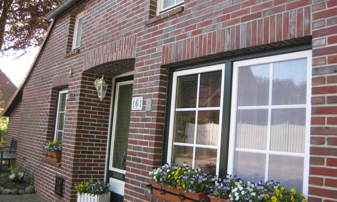Langwarden Casa | 500 m del dique, Burhave / Tossens a 5 km, con sauna, chimenea, WiFi