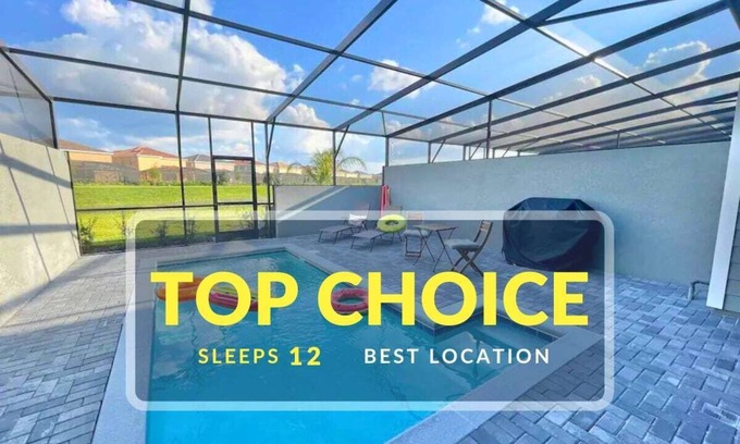 Loughman Casa | 5bd 4.5bth Resort Villa w/ Pool★20mins to Disney