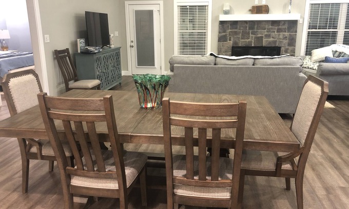 Sloans Valley Casa | 5BR Lake Front House with Hot tub, Pool Table, Game room, and neighborhood Pool