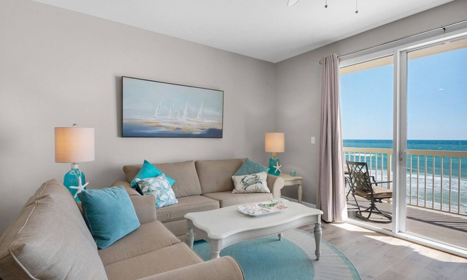 Miramar Beach Condominio | 5th Floor ~ Celadon Beach ~ Gulf Front ~Quiet West End~ Free Beach Service ~ Fall Specials