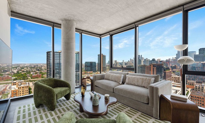 West Loop Apartamento | Cloud9|6 apt for 30ppl@Fulton Market|The Nouveau