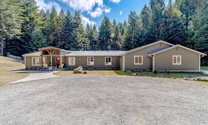 McKinleyville Casa | 6-Bedroom Retreat in the Redwoods with Private Fishing Pond, Game Room, & WiFi