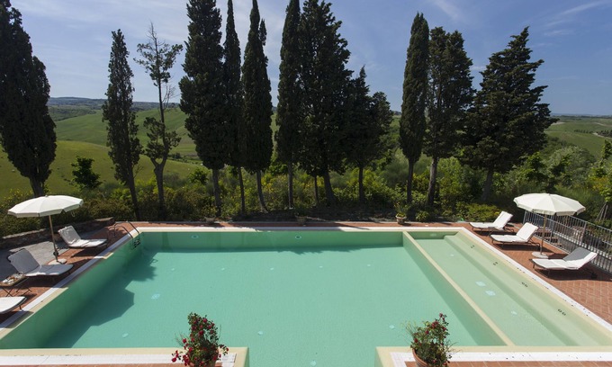 Montaione Villa | Villa de 6 dormitorios con piscina infinita privada. Cerca de Montaione!