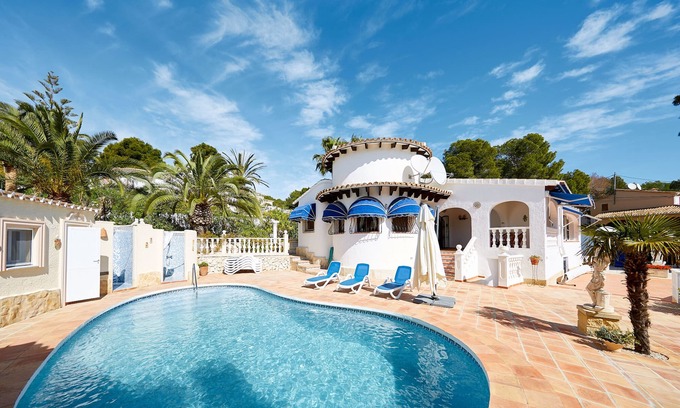 Moravit Villa | 6 camas, 4 baños, cocina de verano, super vista al mar, cerca del mar, grandes terrazas