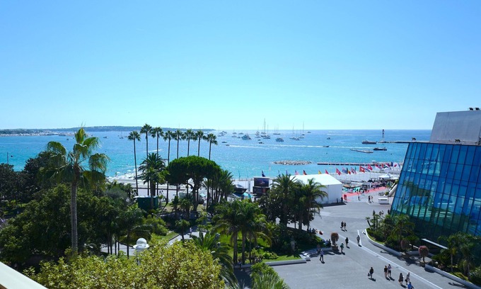 Cannes City Centre Apartamento | 6 Croisette - apartamento de lujo - 2 habitaciones - 7mo piso - terraza grande