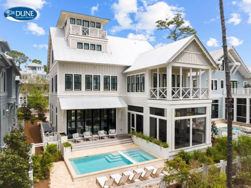 Watercolor Casa | 6 min Bike Ride to Beach! Private Pool with Lake Views in WaterColor! 5BR! home
