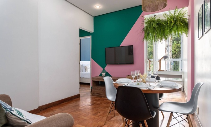 Leme Apartamento | 6 minutos de la playa de Copacabana | RDL1112