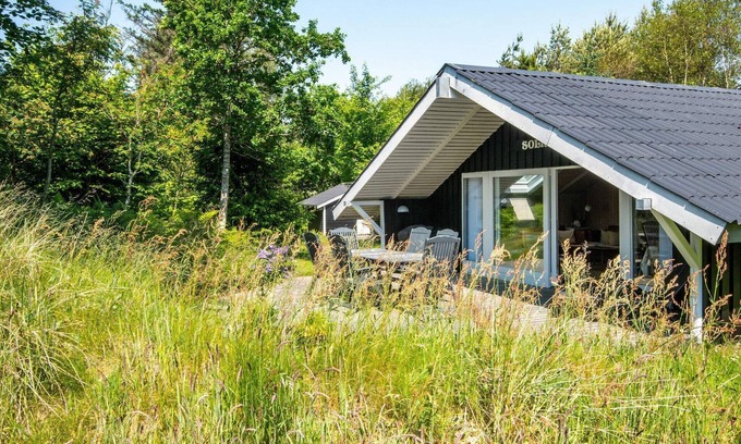 Lodbjerg Hede Casa | Cómoda casa de vacaciones en Ringkøbing con terraza cubierta