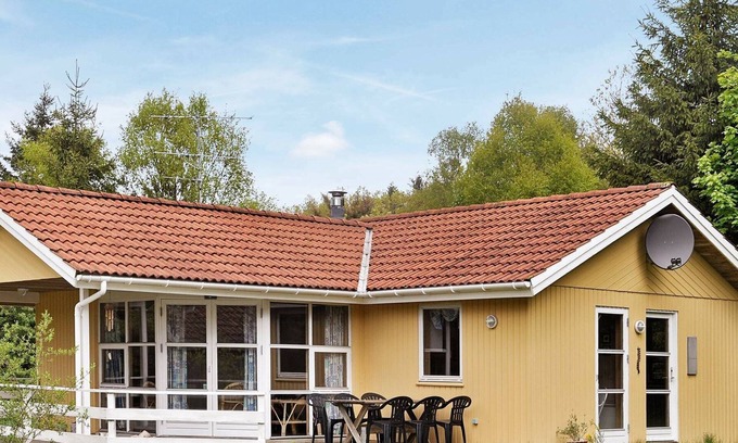 Funder Kirkeby Casa | Lujosa casa de vacaciones en Silkeborg Jutlandia con sauna