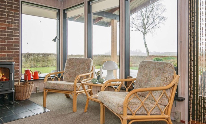 Hejlsminde Strand Casa | Lujosa casa vacacional en Hejls con magníficas vistas al mar
