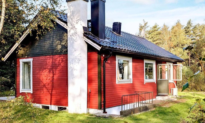 Vittsjo Casa | Casa de vacaciones para 6 personas con jardín.