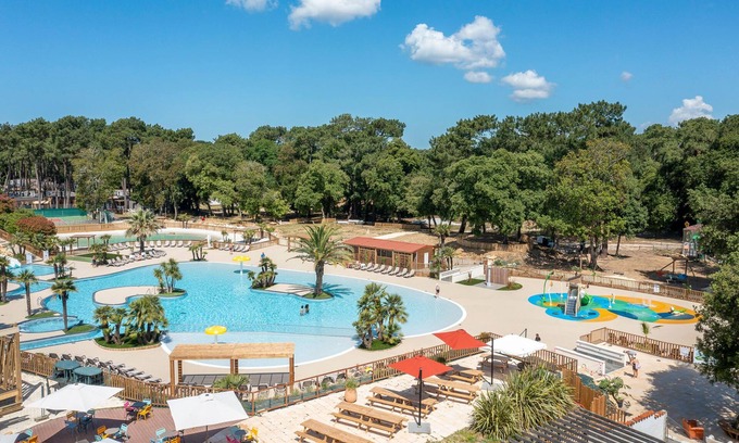 Saint-Palais-sur-Mer Casa | 600 m de la plage | Piscine Lagon | Mobil-home 4p