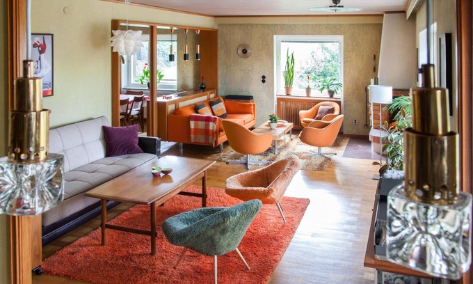Stureby Casa | Villa retro Único en Estocolmo, cerca de la naturaleza, justo, Södermalm y la Ciudad