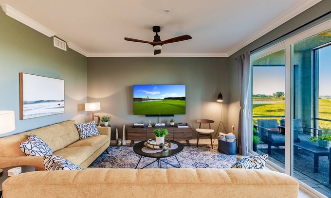 Biggar Condominio | 613 Babcock Ranch, in Babcock National- chef's dream 2/2, sits on 10th hole