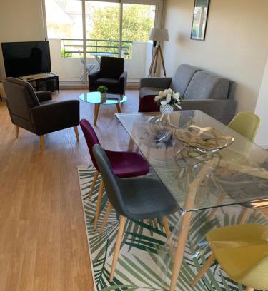 Vannes Apartamento | 65 m2 Centre vannes 2 ch wifi parking