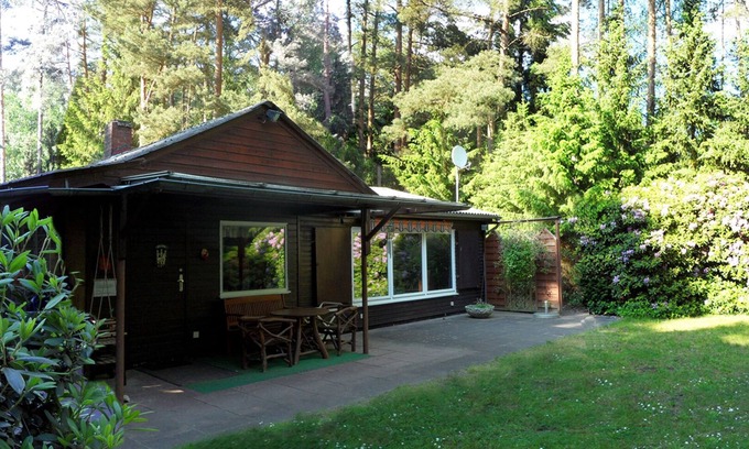 Region Hannover District Casa | Casa de madera de 65 metros cuadrados para 6 personas en 1000 metros cuadrados de tierra forestal, ¡se admiten perros!