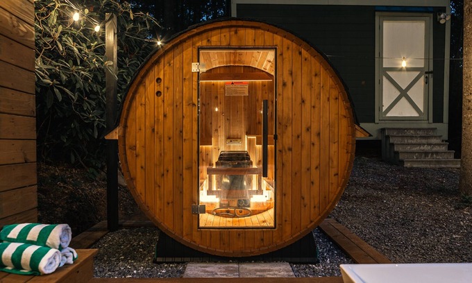 Fairview Casa | 6BR Asheville House | Hot Tubs, Sauna + Theater