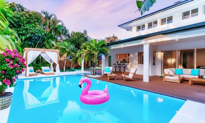 Cutler Bay Villa | Villa de lujo en Miami / Piscina / Jacuzzi / Sauna