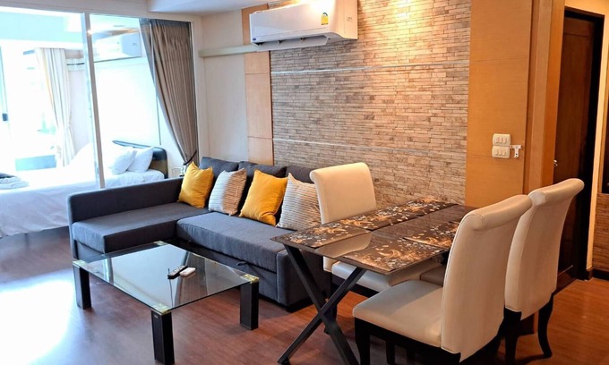 Khlong Toei Nuea Apartamento | 6D - Se permiten alquileres a corto plazo - Apartamento de 3 habitaciones en el centro de Bangkok