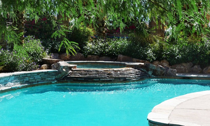 Paradise Villa | 6x3 LUX VILLA w/ Heated Pool+Spa + Outdoor Kitchen + Outdoor Bar + Pond+++