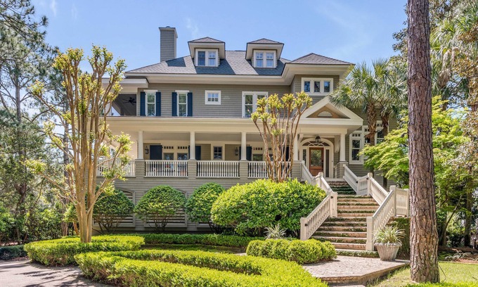 Vanderhorst Plantation Casa | 7 Bedroom Oceanview Kiawah Vanderhorst Estate with Pool