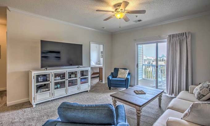 Carolina Forest Condominio | 7 Mi to Myrtle Beach Boardwalk: Condo w/ Balcony!