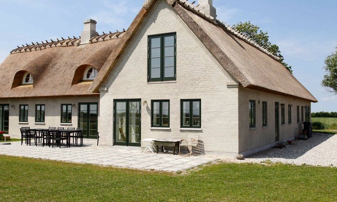 Idestrup Casa | Lujosa casa de vacaciones en Idestrup con terraza