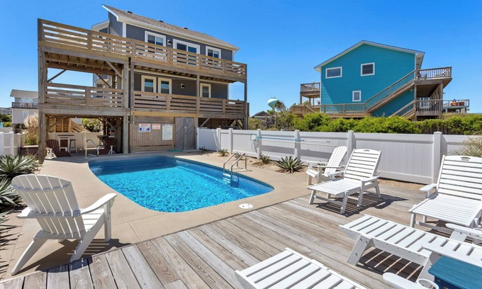 South Nags Head Casa | 7107 Intangible Bay * 1 Min Walk to the Beach
