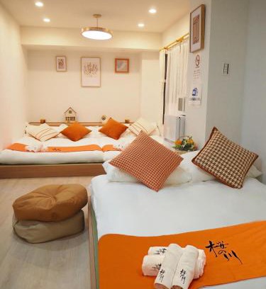 Asakusa Apartamento | 72 和風の別荘 駅にとても近い 2-6人丨Japanese style villa, very close to Asakusa, 2-6 people