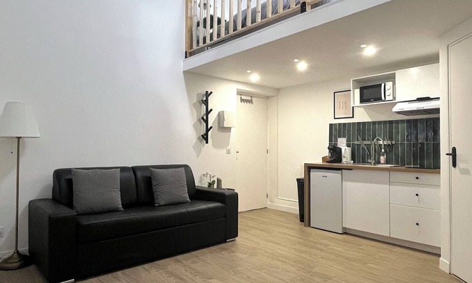 Bagnolet Apartamento | 731 Joli Studio Mezzanine Proche du Métro L9
