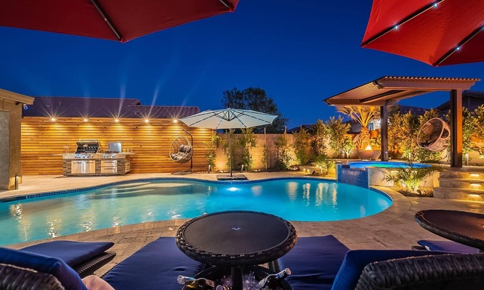 Phoenix Casa | 7BR Escape w/ Heated Pool/ Hot Tub/ Arcade