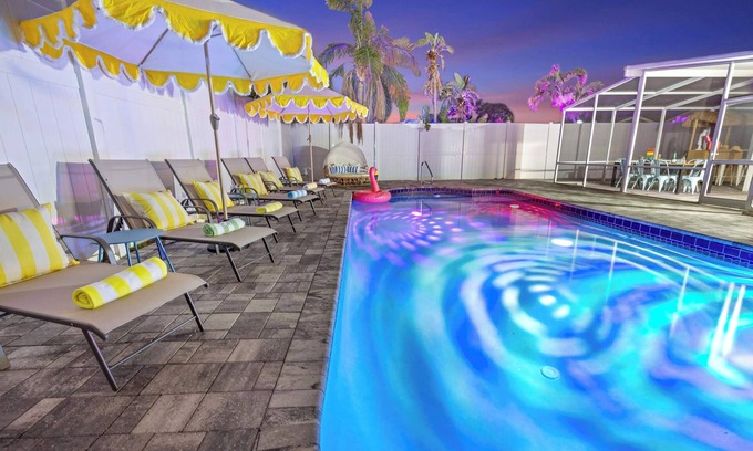 Whitney Beach Casa | 8 mi to AMI, Heated Pool, Game Room, Karaoke Room!