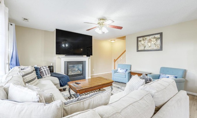 Northeast Raleigh Casa | 8 Mi to Dtwn Raleigh Family Home with Yard