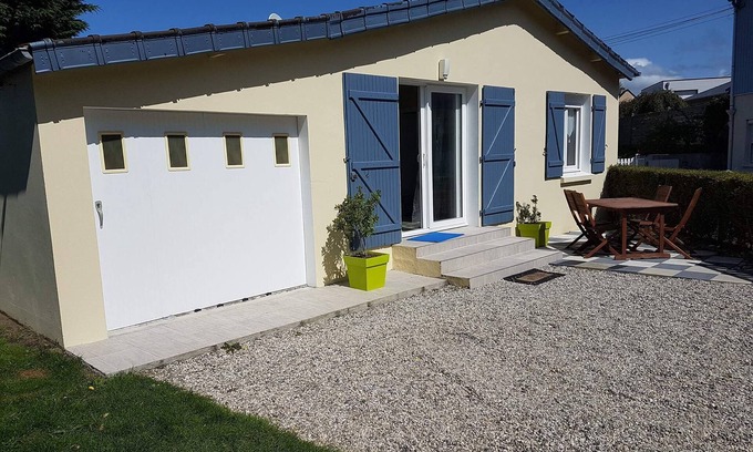 Agon-Coutainville Cabaña | 800 m del mar, casa rural renovada
