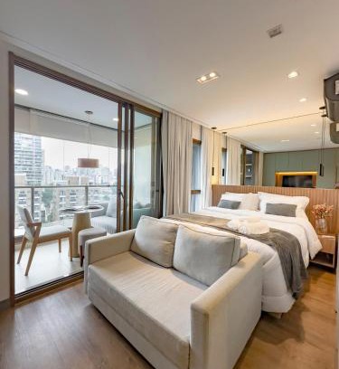 Vila Nova Conceicao Apartamento | 807 Studio elegante no Doru Vila Nova Conceição
