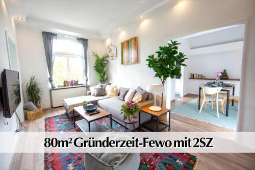 Andreasvorstadt Apartamento | 80m2 3R Wohnung mit privatem Parkplatz, Kingsize Betten, Smart-TV, etc