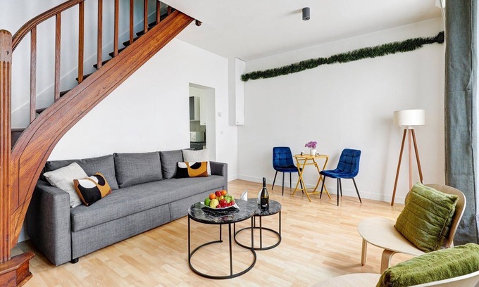 Levallois-Perret Apartamento | 826 Suite Bellanger - Superb apartment in Paris
