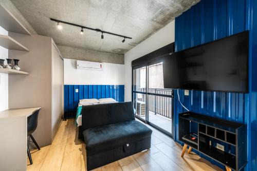 Consolacao Apartamento | 94 Design Studio com vaga Av Paulista, Augusta