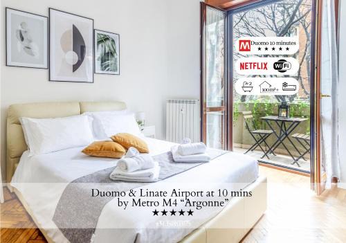Acquabella Apartamento | A 10 MIN DAL DUOMO - Trilocale moderno con 3 letti e 2 bagni in Città Studi