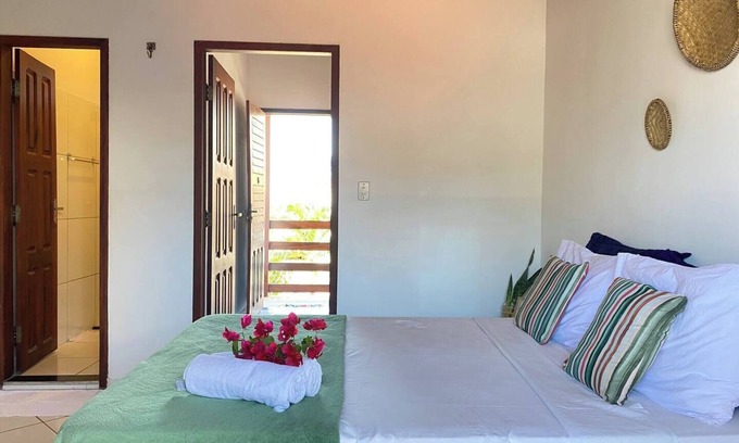 Jijoca de Jericoacoara Apartamento | A 2 Minutos da Praia Principal! Apartamento Arejado com Varanda e Cozinha