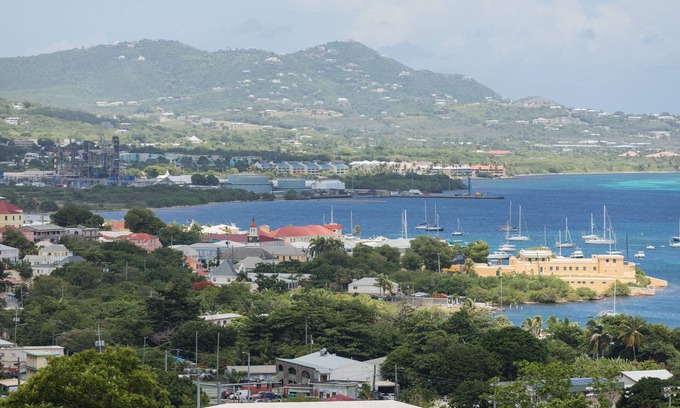 Estate Mount Welcome Casa | A Bird's Eye View of Christiansted