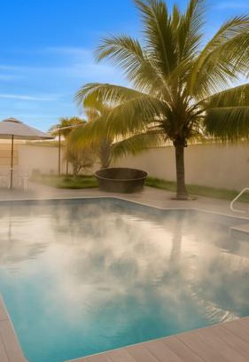 Cocalzinho de Goias Casa | A Casa Paradisiaca l Piscina Super Hiper Quente até 55 Graus Aquecimento Solar e Elétrico