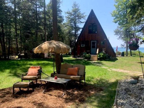 Ellsworth Casa | A-Frame Cabin on Lake Michigan