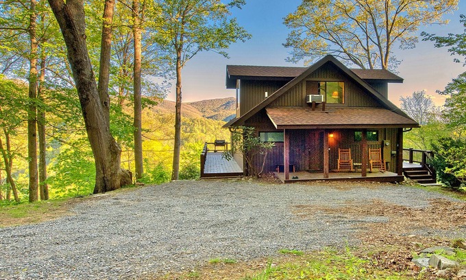 Clyde Chalet De Esquí | A-Frame on Private Mountaintop with Long Range Views