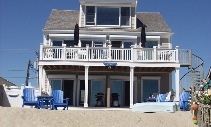 North Truro Apartamento | A'Lure'N Beachfront Unit (B) con vistas a la bahía