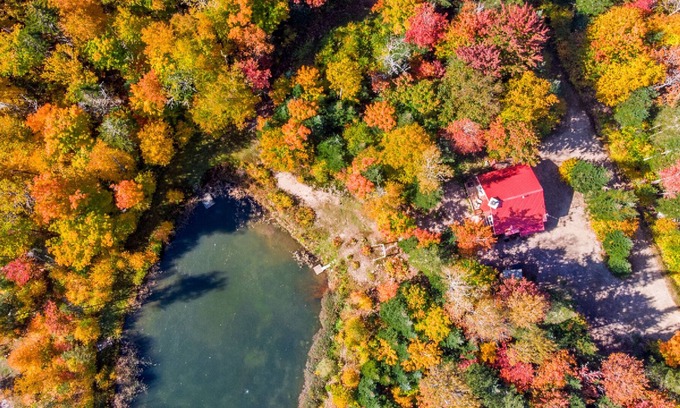 Lac-Sergent Chalet De Esquí | A magnificent rustic chalet, renovated up to date, where tranquility reigns.