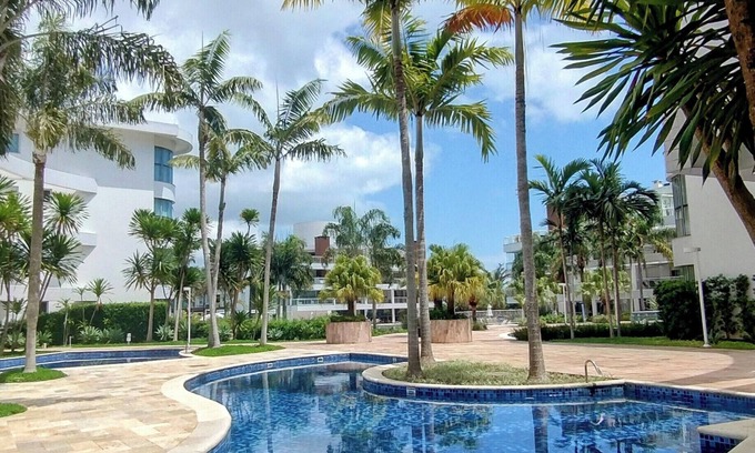 Ponta das Canas Apartamento | Pedazo de paraíso: en forma con 2 suites en Marine Resort en el paseo marítimo!